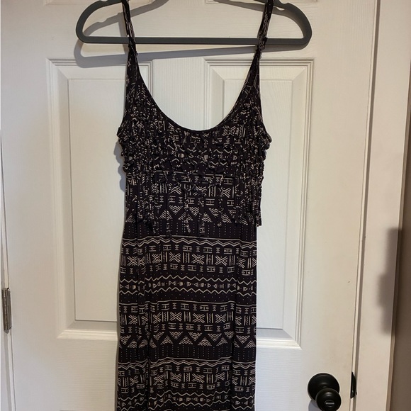 Billabong Boho Patterned Midi Dress - Picture 1 of 6